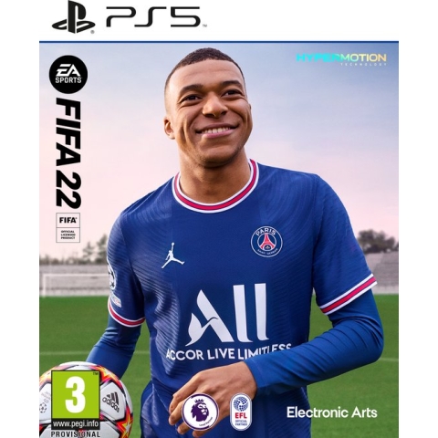 Electronic Arts FIFA 22, PlayStation 5, Multiplayer modus, RP (Rating Pending), Fysieke media
