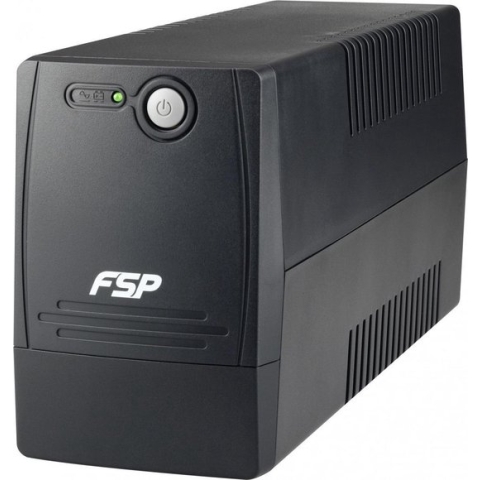 FSP/Fortron FP 600 600VA 2AC outlet(s) Toren Zwart UPS
