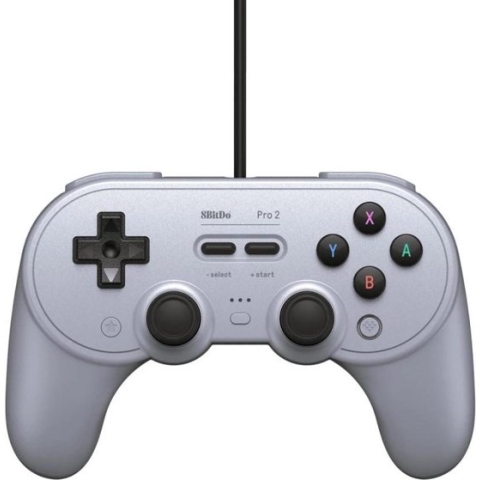 8Bitdo Pro 2 Wired Gamepad (Gray Edition)