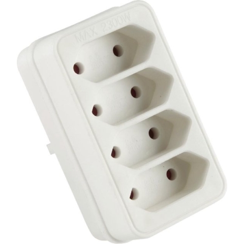 Geaarde Adapterstekker 4