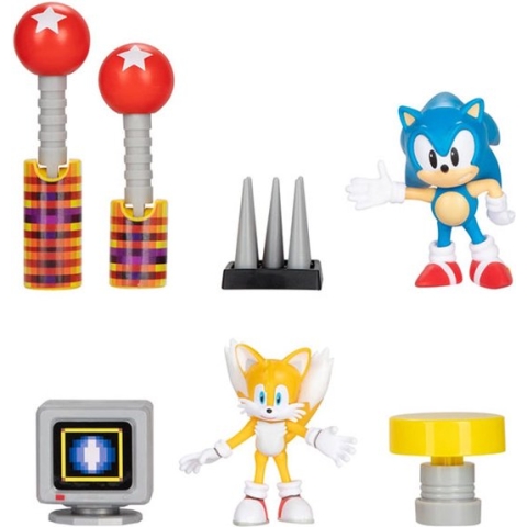 Sonic The Hedgehog 30th Anniversary Diorama Set