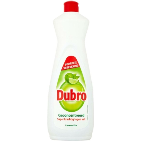 Dubro Afwasmiddel Limoen Fris 900 ml