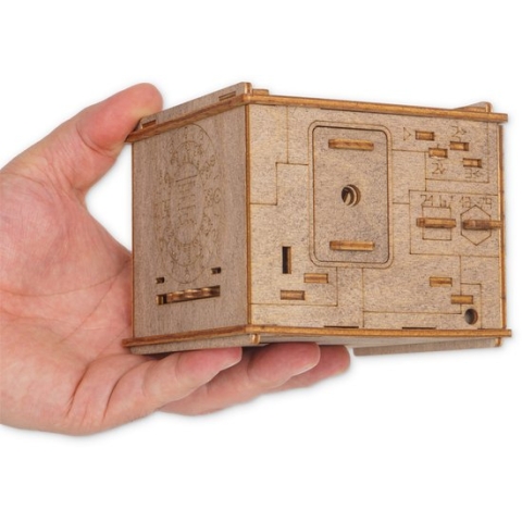 Space box behendigheidspuzzel escaperoom