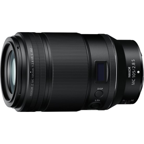 Nikon Z MC 105mm f/2.8 VR S, Macrolens, 16/11, Beeldstabilisator, Nikon Z, Automatisch scherpstellen