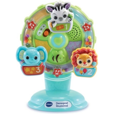 VTech Baby Dierenpret Reuzenrad Activity-Center - Interactief Speelgoed - Cadeau - 6 tot 36 Maanden