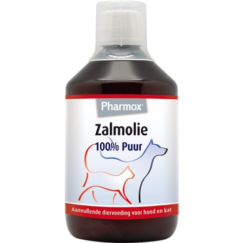 Pharmox Hond & Kat Zalmolie 425 ml