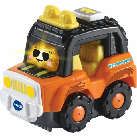 VTech Toet Toet Auto's Ted Terreinwagen - Speelgoed Auto - Interactief Speelgoed - met Geluidseffecten & Liedjes - Babyspeelgoed 1 Jaar tot 5 Jaar