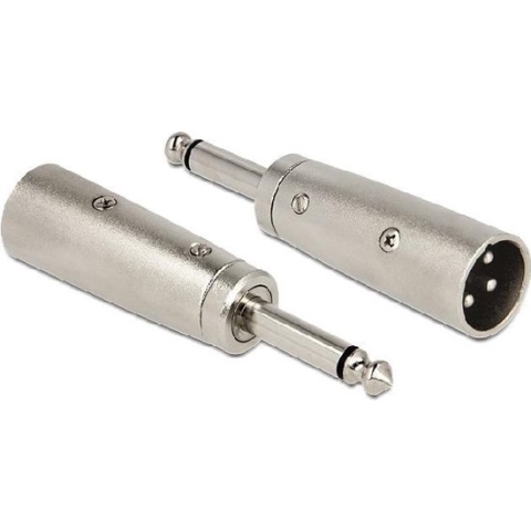 Goobay Adapter XLR mannelijk - 6,35mm mono mannelijk