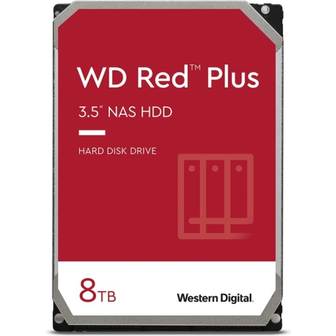 Hard Drive Red Plus 8 TB 3,5"