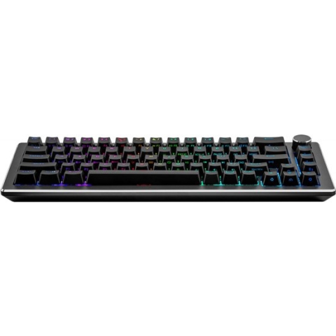 Cooler Master Peripherals CK721 toetsenbord USB + RF Wireless + Bluetooth QWERTY Amerikaans Engels Zwart, Grijs