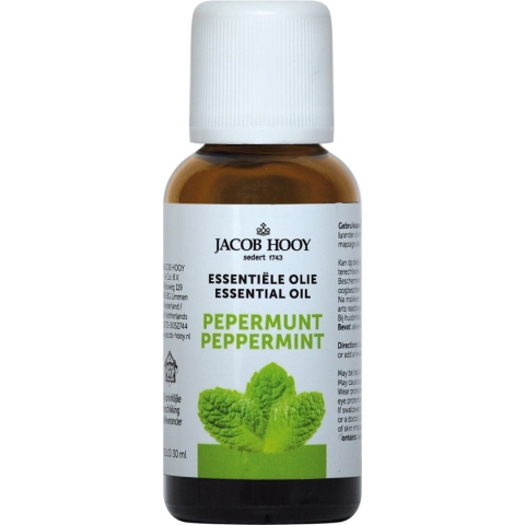 Jacob Hooy Pepermunt - 30 ml - Etherische Olie