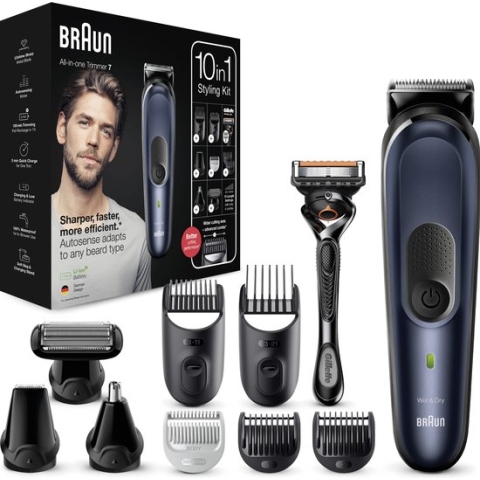 Braun Series 7 MGK7330 - Multigroomer - 10-in-1 Baardtrimmer Set
