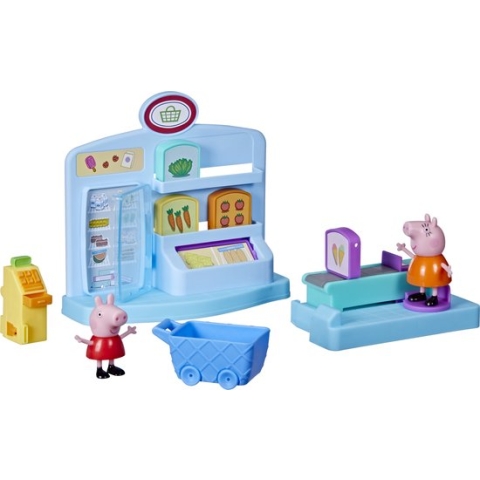 Peppa Pig Supermarkt - Speelfigurenset