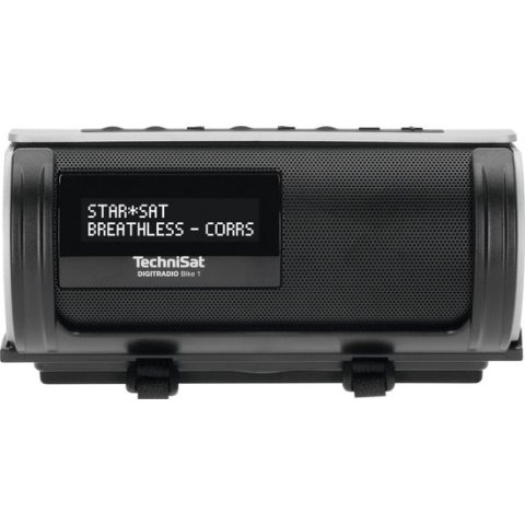 TechniSat Bike 1 Draagbaar Analoog & digitaal Zwart, Zilver