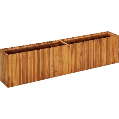 vidaXL-Plantenbak-verhoogd-200x30x50-cm-massief-acaciahout