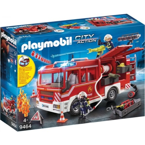 PLAYMOBIL City Action Brandweer pompwagen - 9464