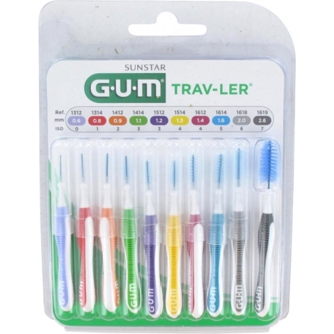 GUM Trav-Ler Ragers Multipack 1ST