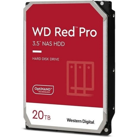 Western Digital Red Pro - NAS Hard Drive - Vaste schijf - 20 TB