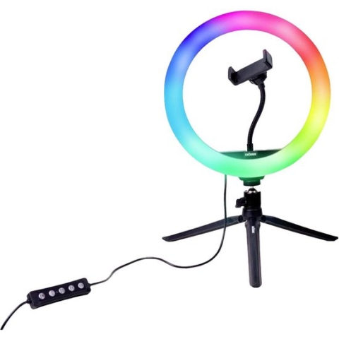 DÖRR Vlogging Kit VL-26 RGB LED-ringlamp Aantal LEDs: 130