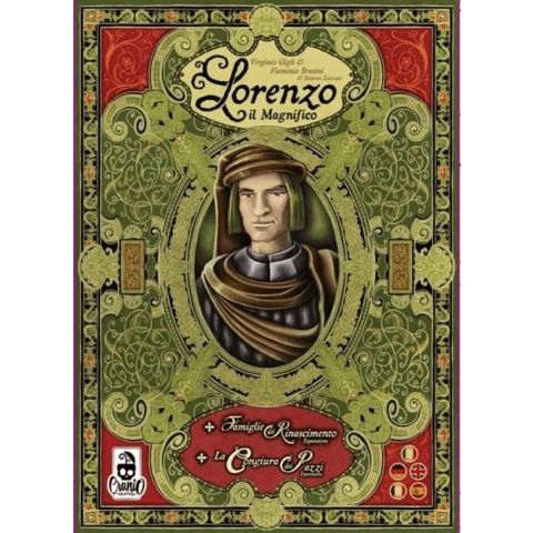 Lorenzo il Magnifico Big Box - Heidelberger Spieleverlag Lorenzo der Prächtige 60 min Bordspel