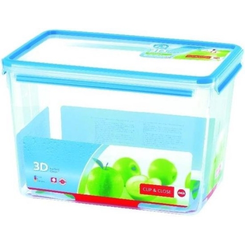 Emsa 508549 Clip & Close Vershouddoos 10.6L Blauw