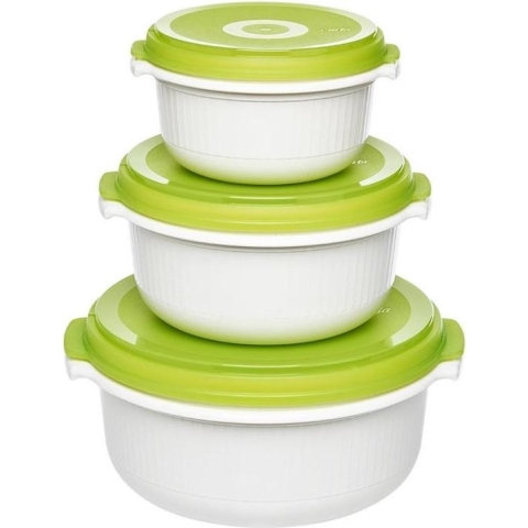 EMSA Micro Family Set Rond Groen, Wit 3 stuk(s)