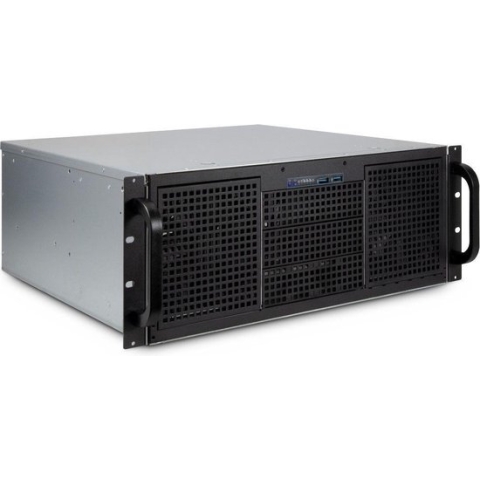 Inter-Tech 4U 40240 Rack Zwart, Grijs