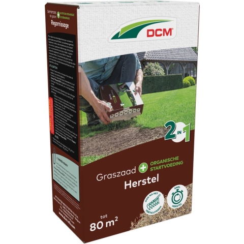 DCM GRASZAAD PLUS HERSTEL 1,2KG 80M²