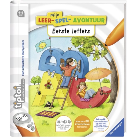 tiptoi® boek Mijn leerspel Avontuur Eerste letters - Ravensburger - Leersysteem