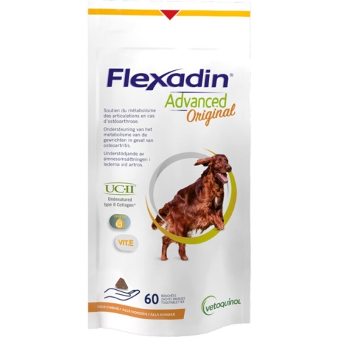 Flexadin Advanced Original - 60 kauwbrokjes