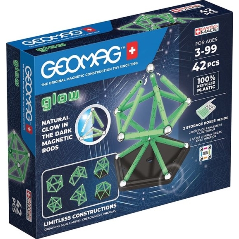 Geomag Glow Set Recycled - 42-delig