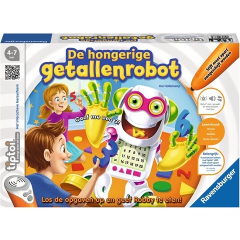 tiptoi® spel De Hongerige Getallenrobot - Ravensburger - Leersysteem