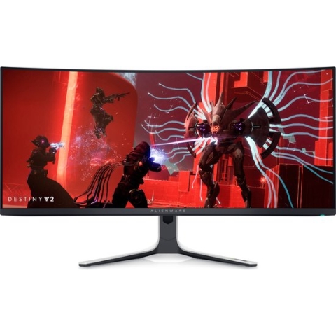 Alienware AW3423DW 86,8 cm (34.2") 3440 x 1440 Pixels Quad HD OLED Wit, Zwart