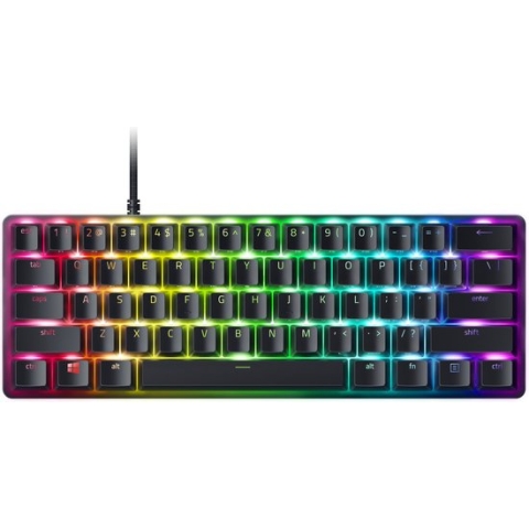 Razer Huntsman Mini Toetsenbord - Analoge Switch - 60% - RGB - US Qwerty Layout - Zwart