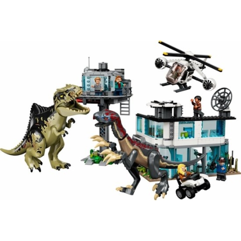 LEGO Jurassic World liganotosaurus & Therizinosaurus Aanval - 76949