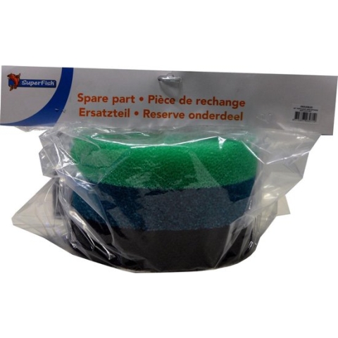 Superfish Topclear Spons Vervang Set - Filters - 5000