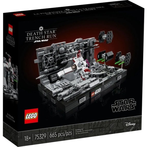 LEGO Star Wars Death Star Trench Run Diorama - 75329