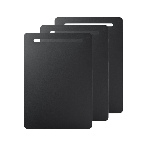 Fiskars Functional Form snijplank 3-pack Zwart