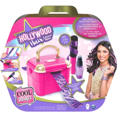 Cool Maker Hollywood Hair Extension Maker - met 12 aanpasbare extensions en accessoires