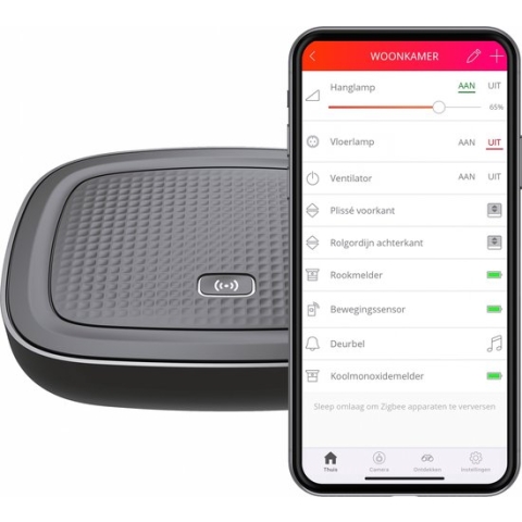 KlikAanKlikUit Smart bridge - Centrale bediening met Android/iOS app - Compatibel met Google Assistant, Amazon Alexa, Apple HomeKit - Wifi