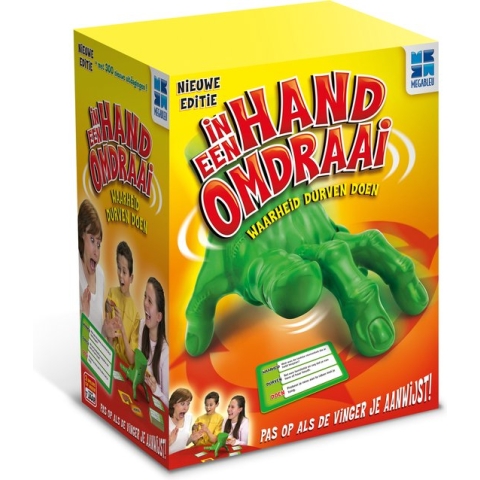 In Een Handomdraai - Kaartspel - Familiespel - Met Bewegende Hand