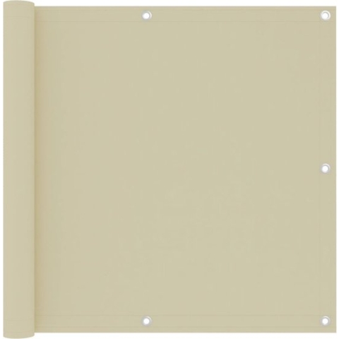 vidaXL-Balkonscherm-90x300-cm-oxford-stof-crème