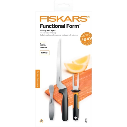 Fiskars FF Fishing set 3 pcs - Visbestek