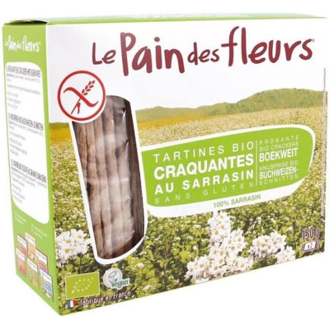 Boekweit Crackers Pain Fleur - 2 x 75 gram