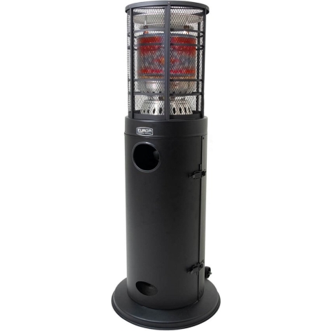 Eurom Area Lounge Terrasverwarmer - gas - staand - verrijdbaar - verwarmt tot 50m² - max. 9000 W