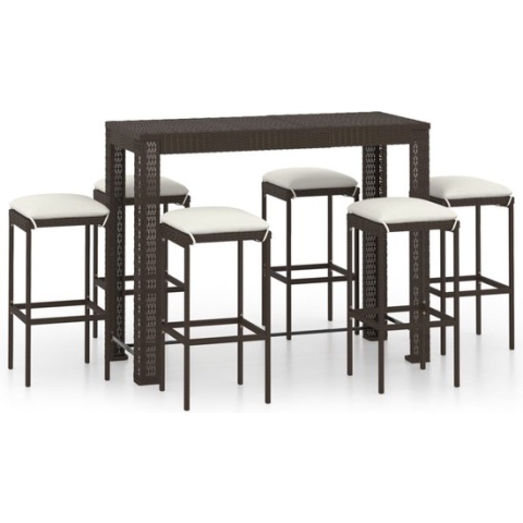 vidaXL-7-delige-Tuinbarset-met-kussens-poly-rattan-bruin