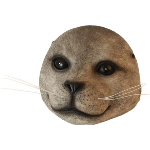 Boltze - Drijvende zeehond - Grijs - 16x13x7cm