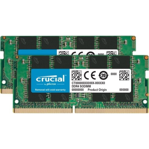 Crucial RAM CT2K16G4SFRA32A 32GB (2x16GB) DDR4 3200MHz CL22 (2933MHz oder 2666MHz) Laptop Arbeitsspeicher Kit