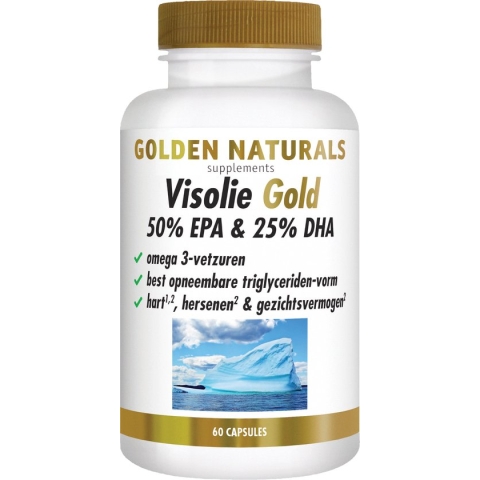 Golden Naturals Visolie Gold 50% EPA & 25% DHA (60 softgel capsules)