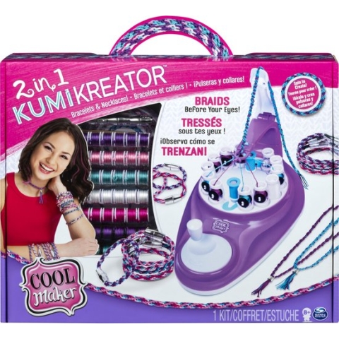 Cool Maker - 2-in-1 KumiKreator - Knutselpakket voor vriendschapsarmband en -ketting